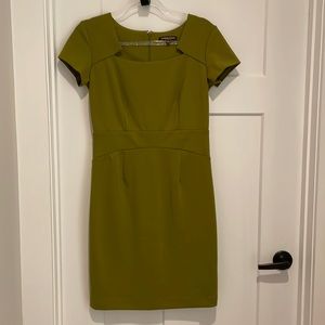 Adrienne Vittadini - Size 6 - Olive Green Dress
